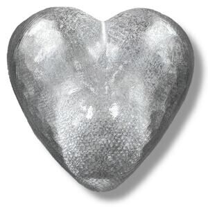 Simon Pearce Highgate Heart Shaped Glass Paperweight Small Signed Collectible